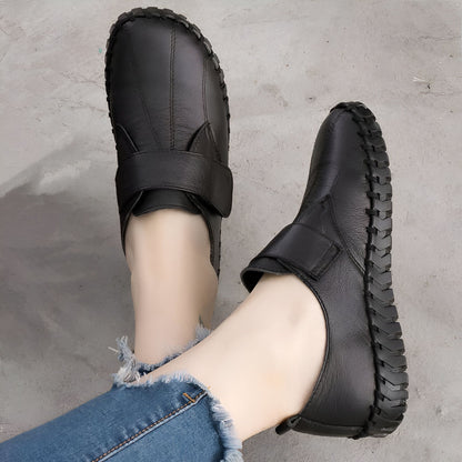 NovaStep Mocassins confortables femme à scratch