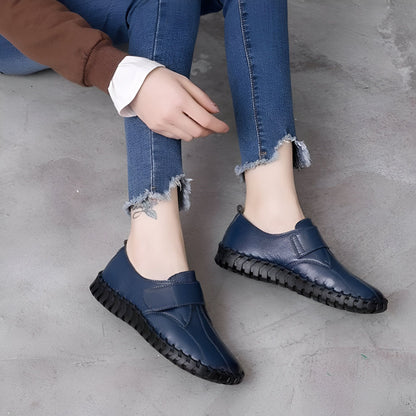 NovaStep Mocassins confortables femme à scratch