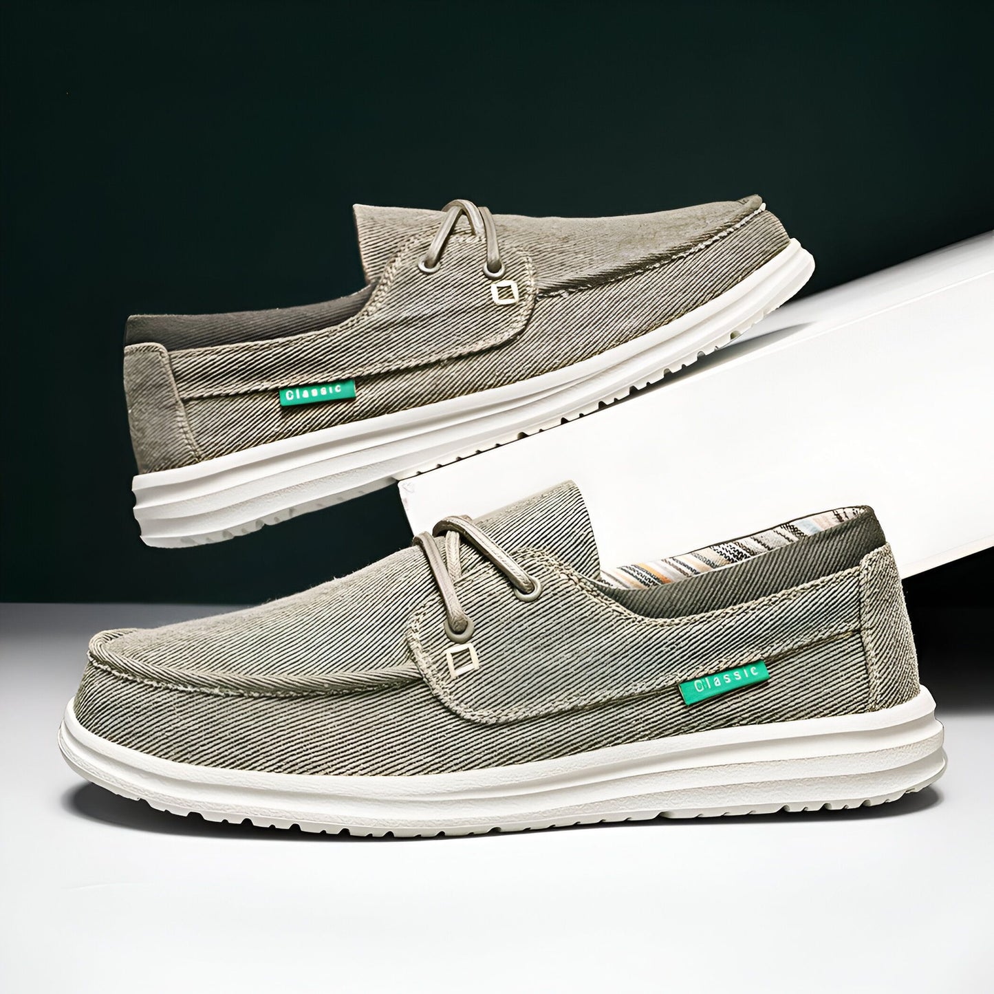 Nexa Mocassins Homme en Toile Respirante et Semelles