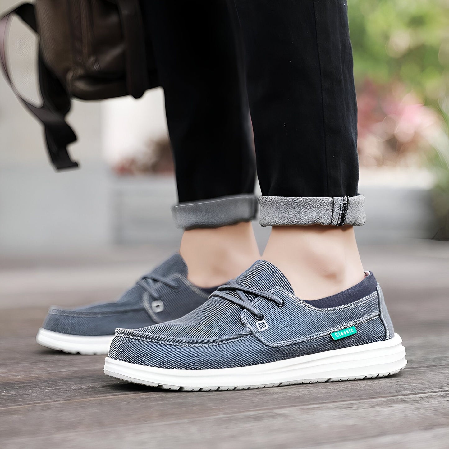 Nexa Mocassins Homme en Toile Respirante et Semelles