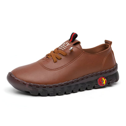 Nova Mocassins Confort Cuir Végan Semelle Épaisse