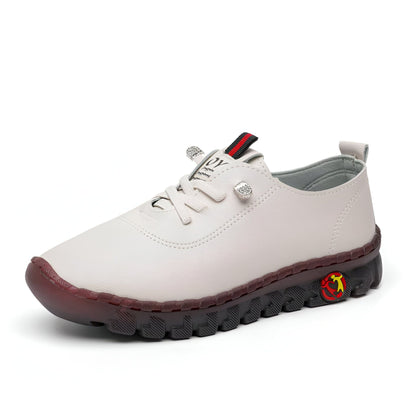Nova Mocassins Confort Cuir Végan Semelle Épaisse