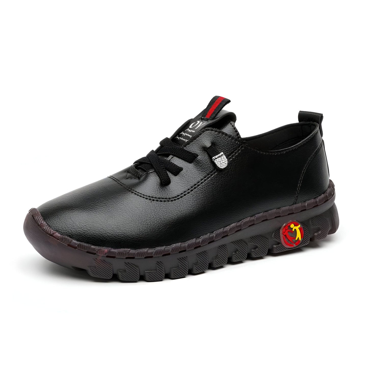 Nova Mocassins Confort Cuir Végan Semelle Épaisse