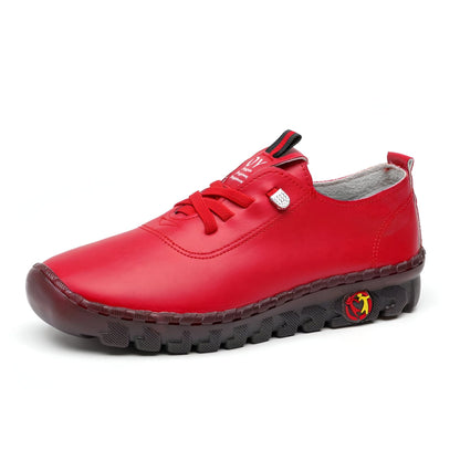 Nova Mocassins Confort Cuir Végan Semelle Épaisse