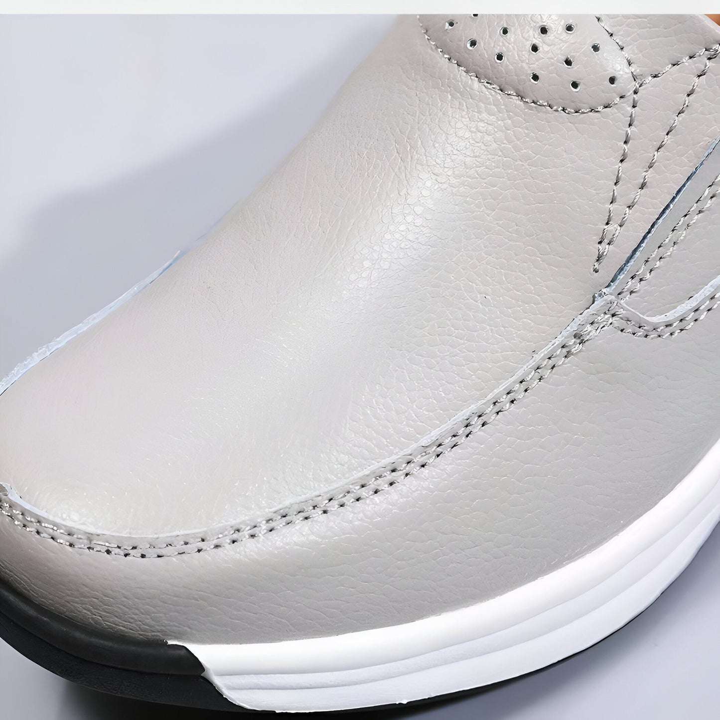 NX Mocassins Femme Cuir Véritable Souple Confort Semelle