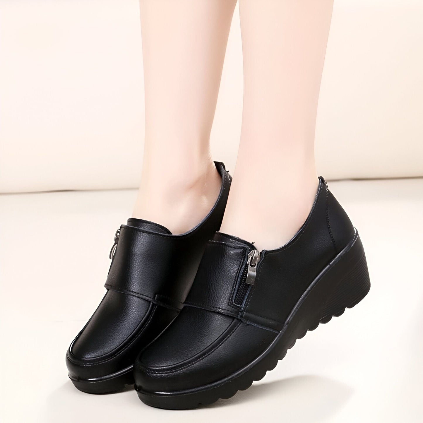 LUX Mocassins femme confort, imperméables, style élégant