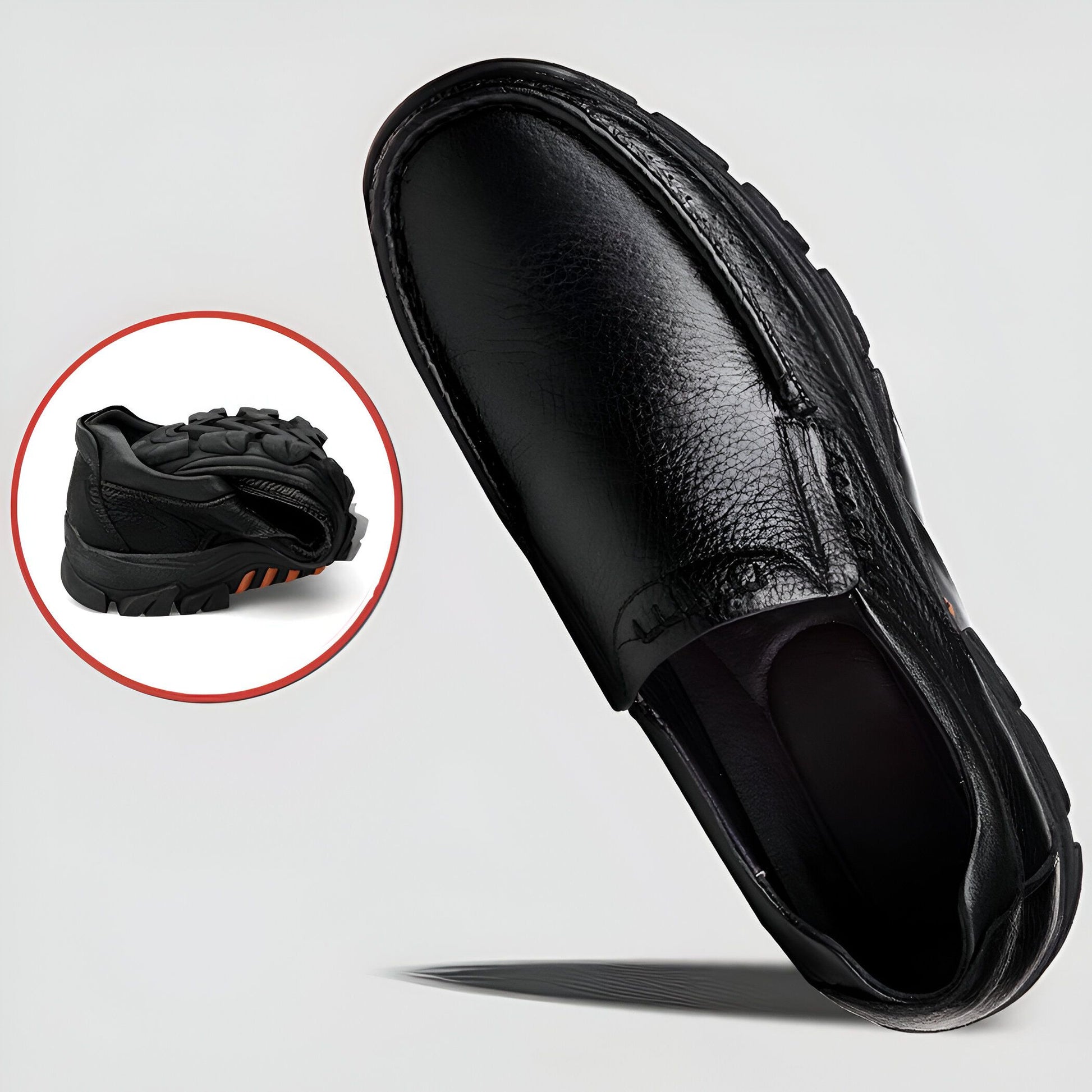 Mocassins Cuir Véritable - Confort & Élégance Homme