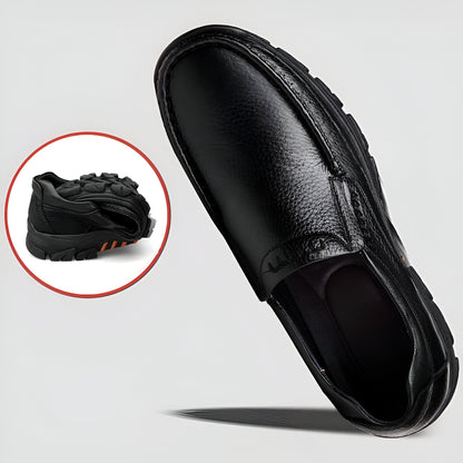 Mocassins Cuir Véritable - Confort & Élégance Homme