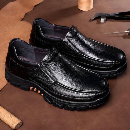 Mocassins Cuir Véritable - Confort & Élégance Homme
