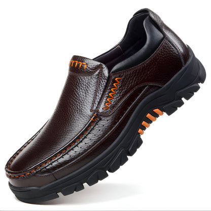 Mocassins Cuir Véritable - Confort & Élégance Homme
