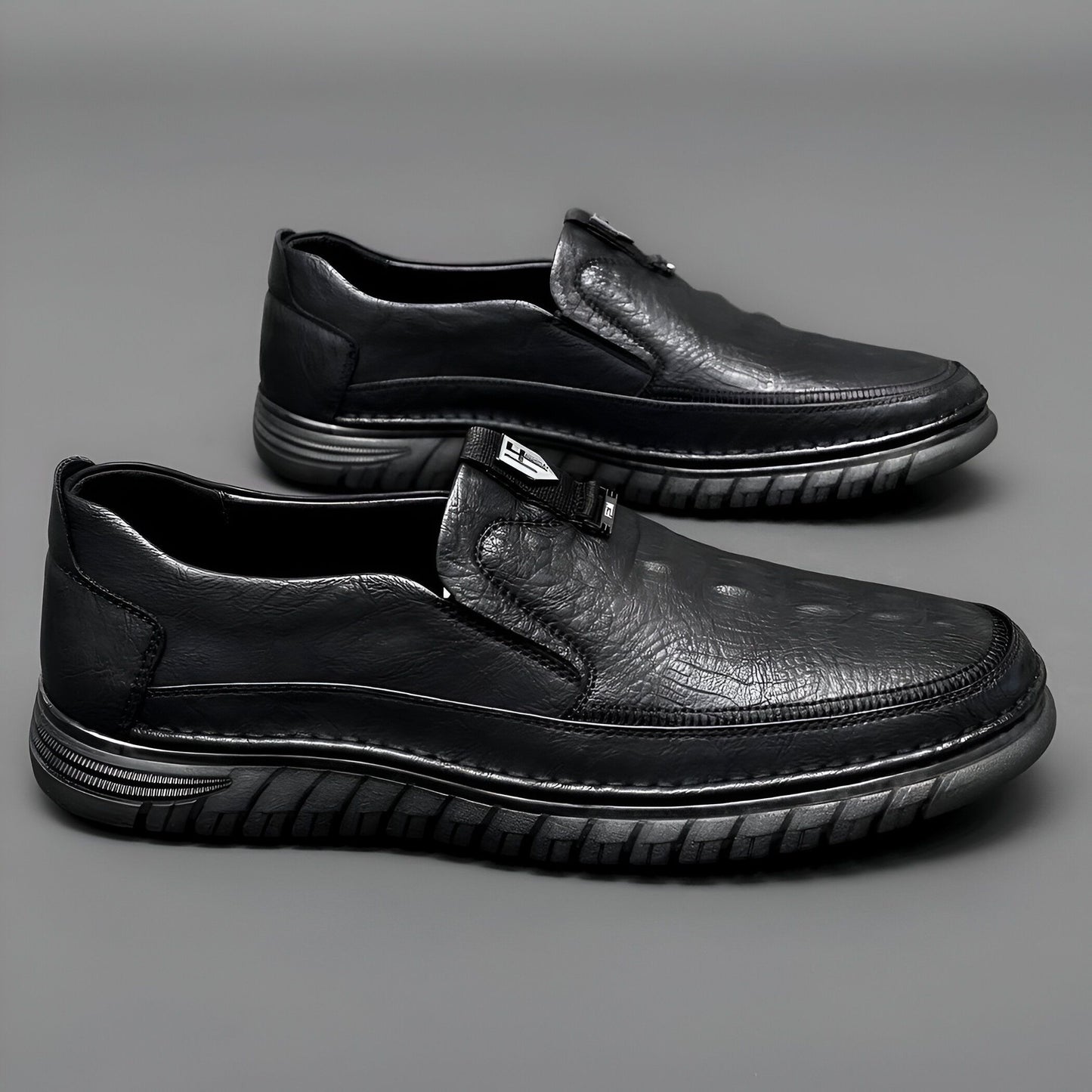 Mocassins Cuir Végan - Confort Homme, Style Raffiné