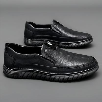 Mocassins Cuir Végan - Confort Homme, Style Raffiné
