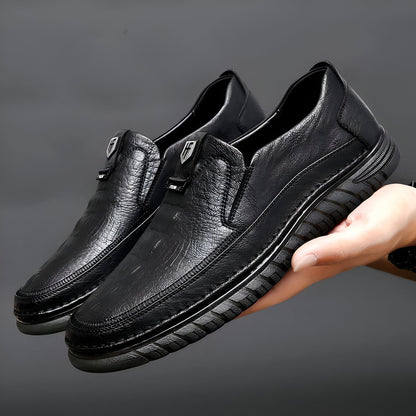 Mocassins Cuir Végan - Confort Homme, Style Raffiné