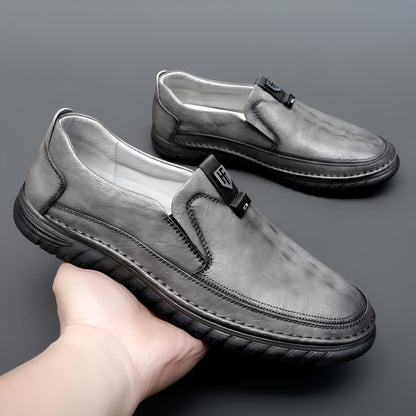 Mocassins Cuir Végan - Confort Homme, Style Raffiné
