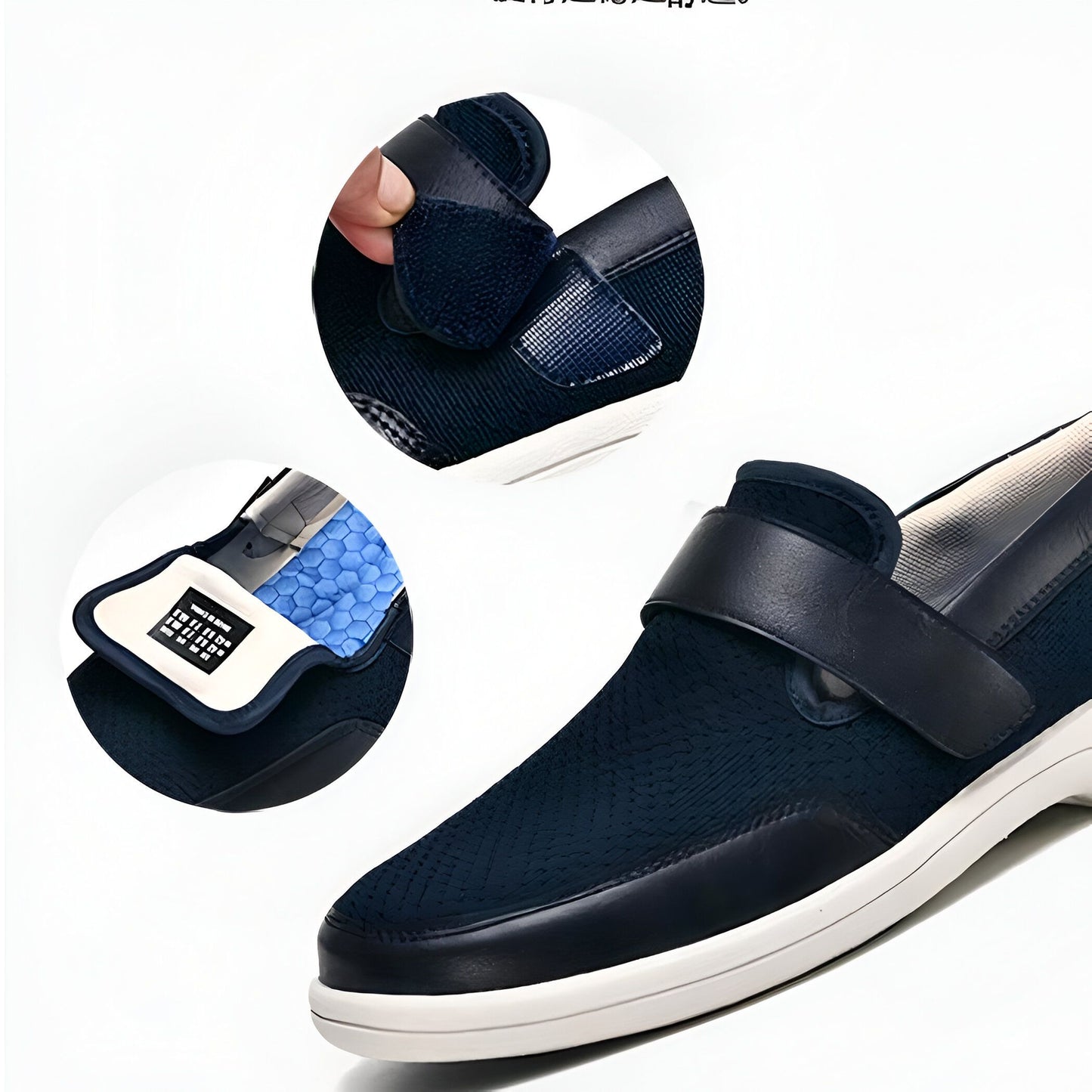 ZenMoc Mocassins Homme Confortables Ouverture Facile