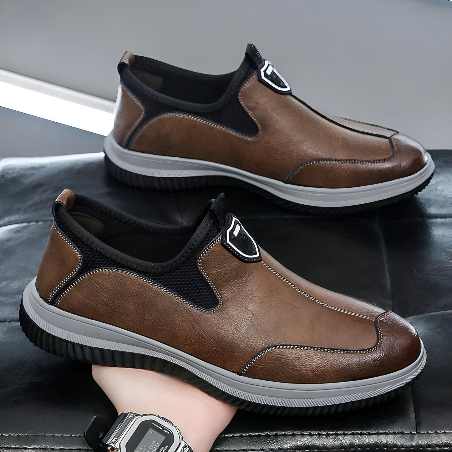 Nova Chaussures Homme Confort Plateau