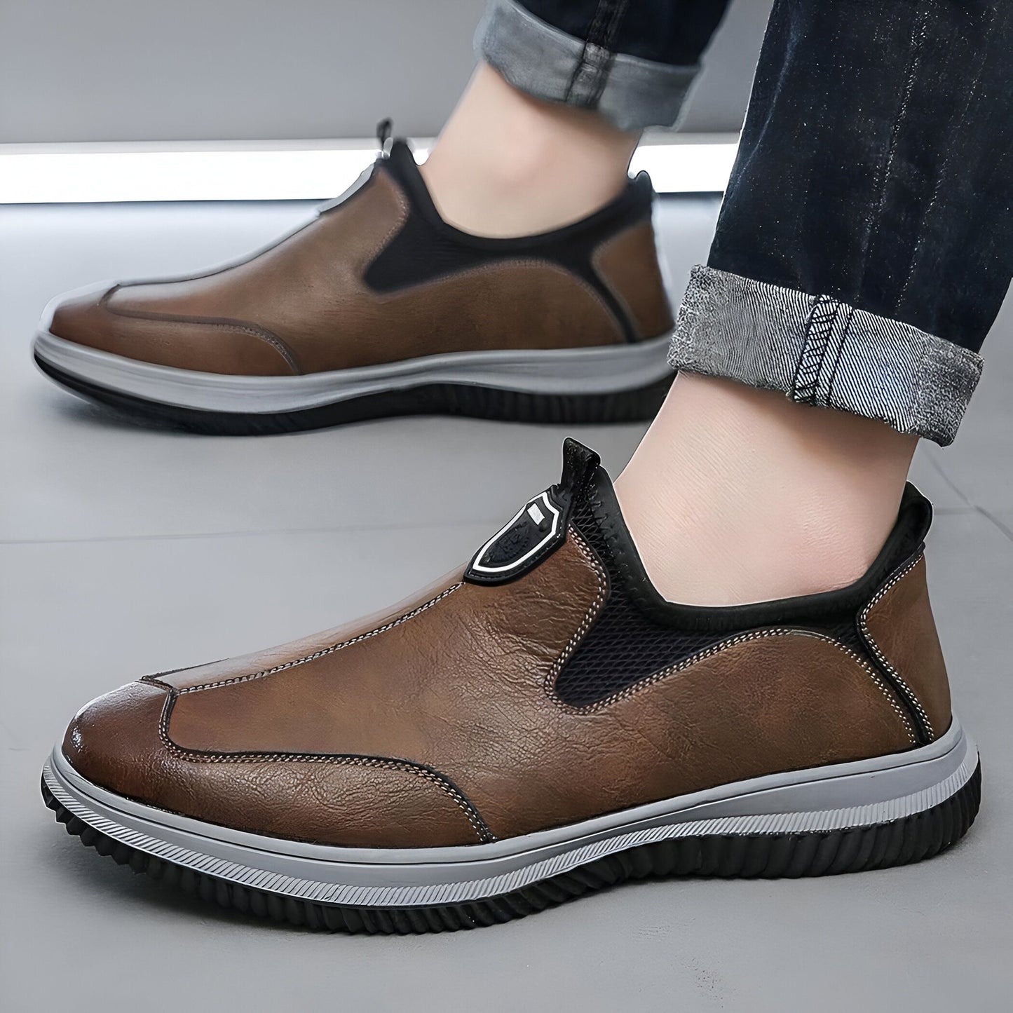 Nova Chaussures Homme Confort Plateau