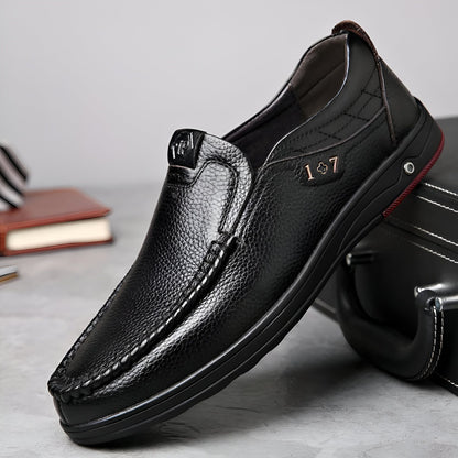 Luxe Mocassins Homme Cuir Véritable Confort et Élégance