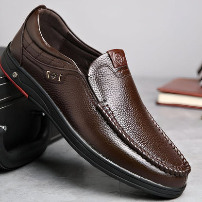 Luxe Mocassins Homme Cuir Véritable Confort et Élégance
