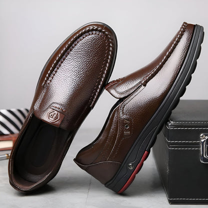 Luxe Mocassins Homme Cuir Véritable Confort et Élégance