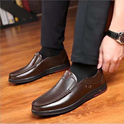 Luxe Mocassins Homme Cuir Véritable Confort et Élégance