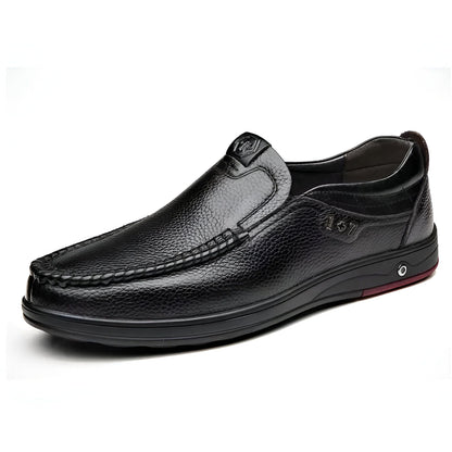 Luxe Mocassins Homme Cuir Véritable Confort et Élégance