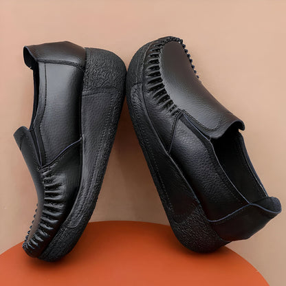 Mocassins Femme Confortables – Semelle Noire Synthétique