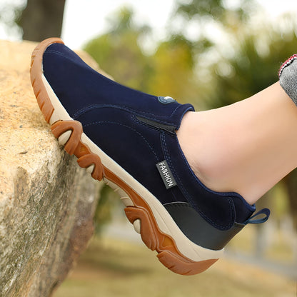 Nova Mocassins Homme Confortables Cuir Végan Respirant