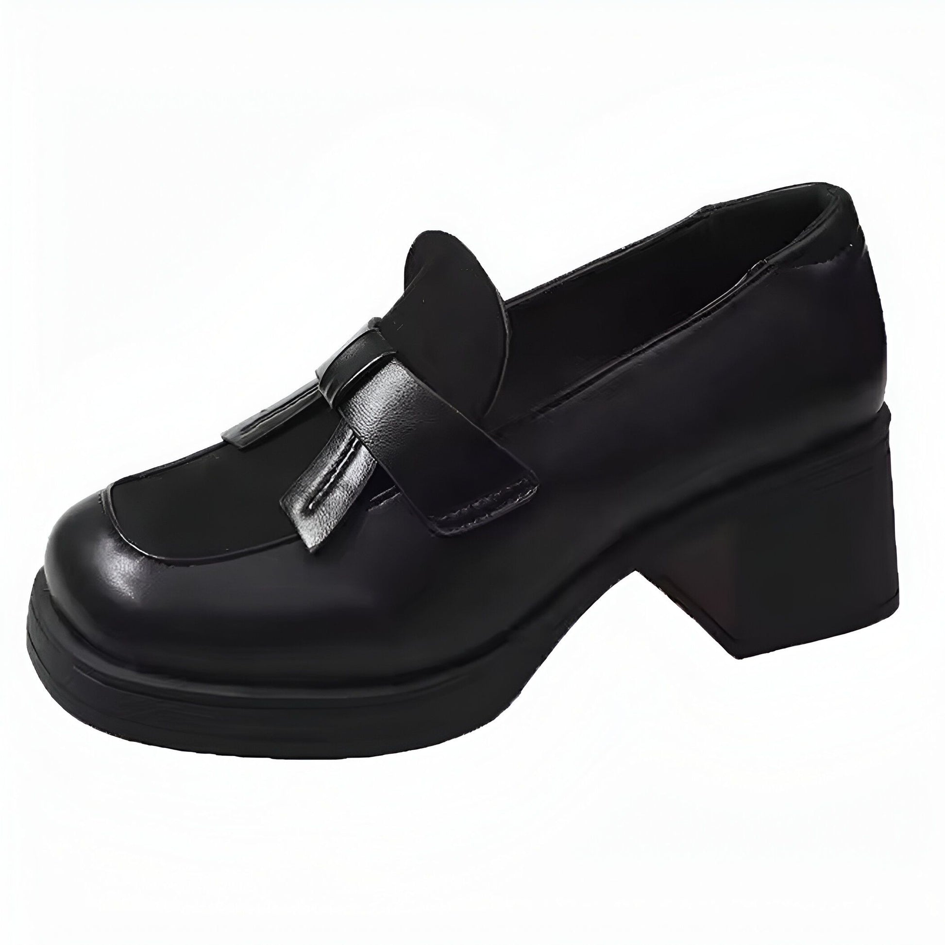 NovaMoc Mocassins plateforme talons femme style vintage