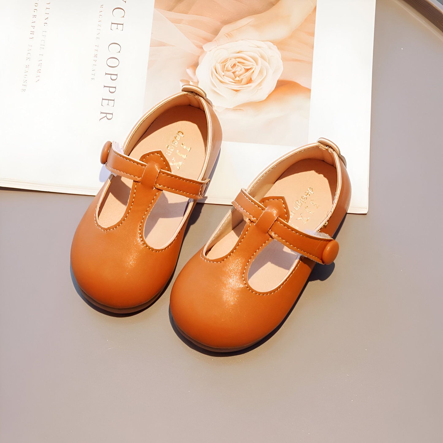 BrandX Mary Jane Filles Simili Cuir Antidérapantes