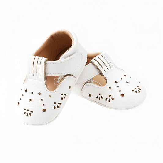 Luma Mocassins Souples Bébé Fille Ajourés Confortables