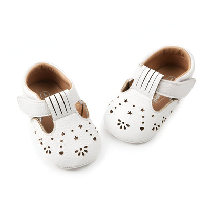 Luma Mocassins Souples Bébé Fille Ajourés Confortables