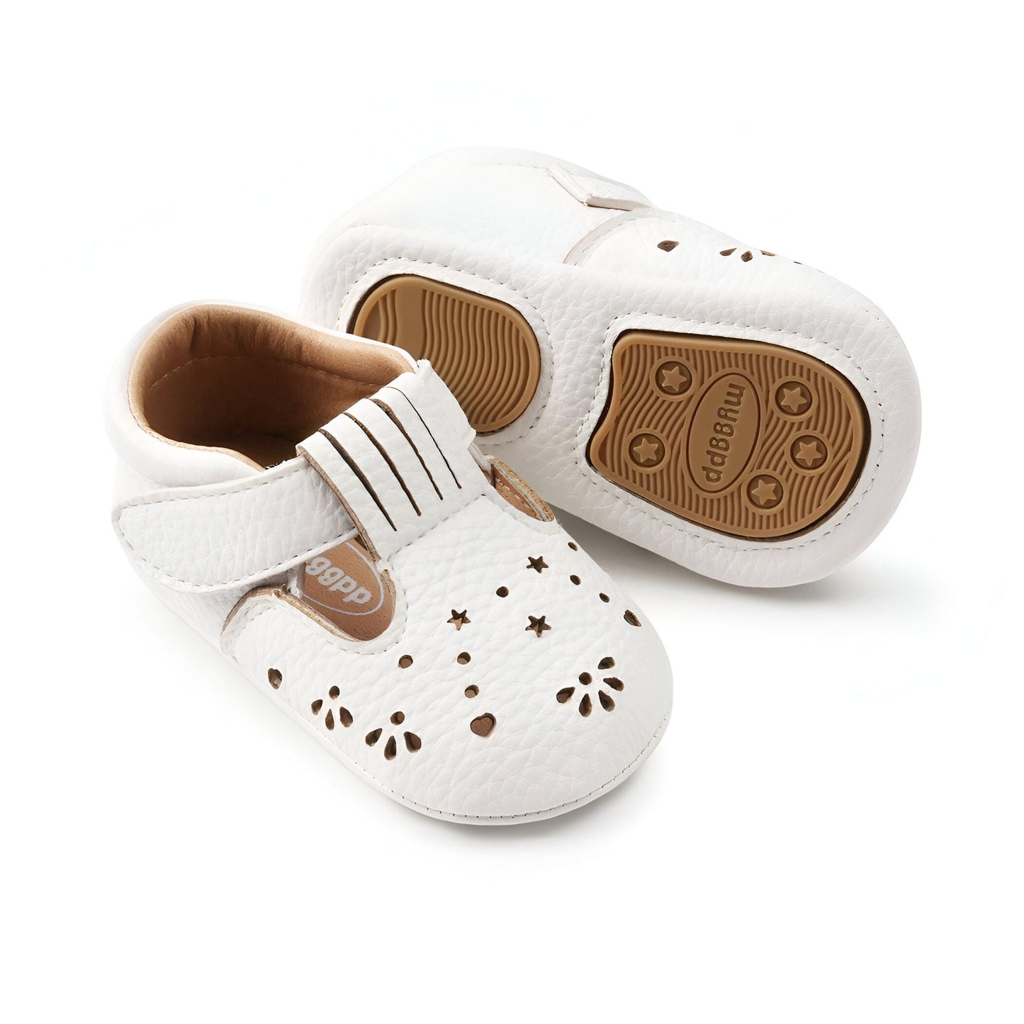 Luma Mocassins Souples Bébé Fille Ajourés Confortables