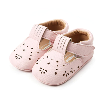 Luma Mocassins Souples Bébé Fille Ajourés Confortables